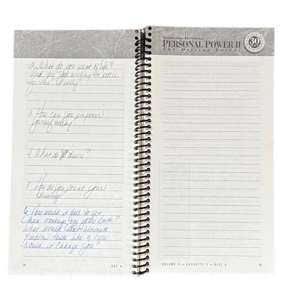 Anthony Robbins Personal Power II The Driving Force Complete Set 25 CDs & Workbk - Picture 12 of 14